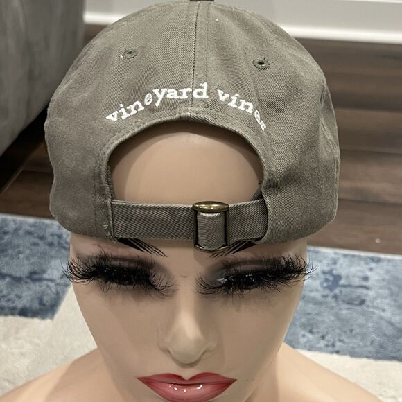 Vineyard Vines Golf Hat Cap Mens USA Flag Strap Performance Sportswear Travel - Picture 2 of 6